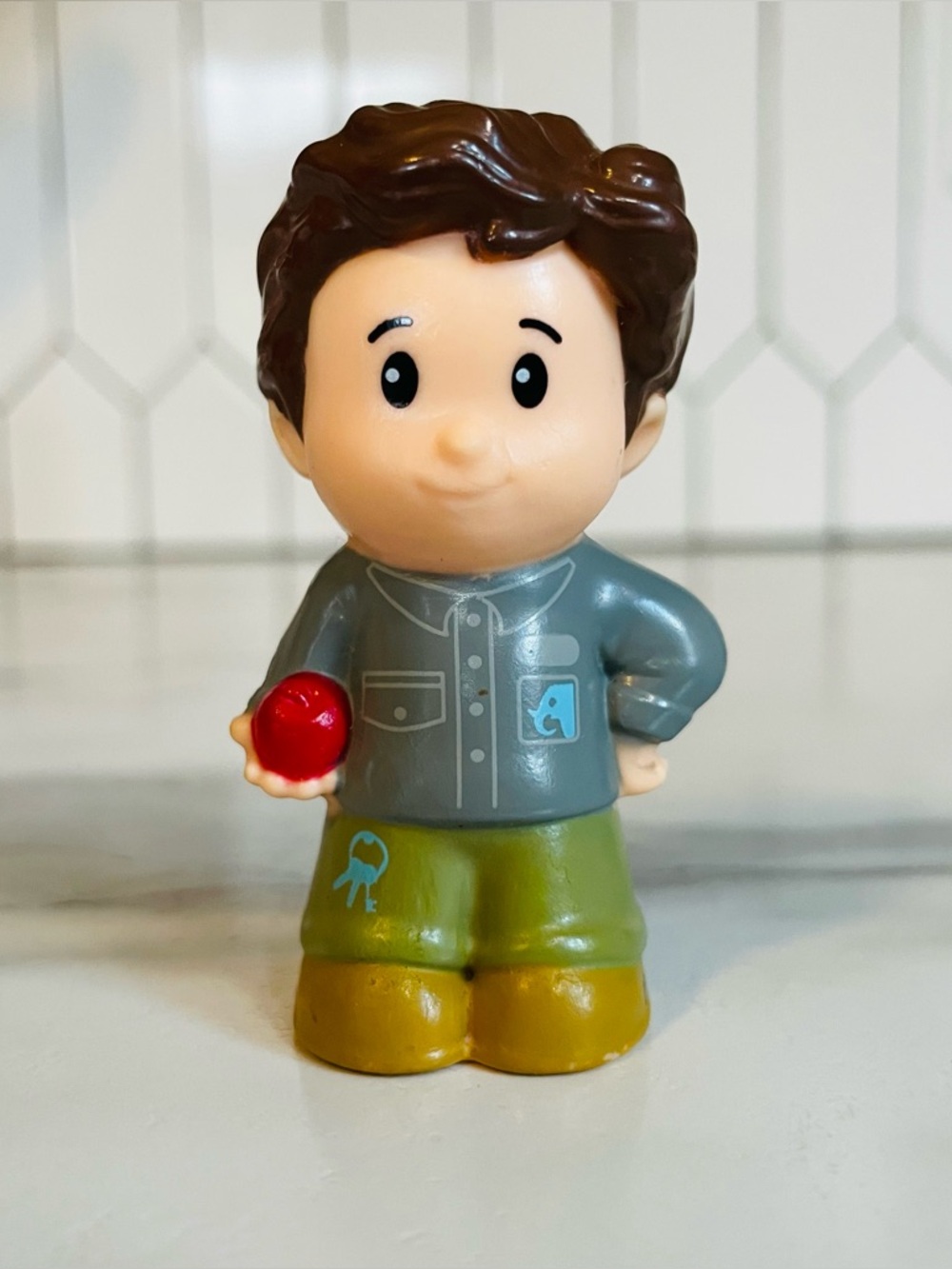 ❌❌Sold❌❌Fisher Price Little People Big Animal Zoo Figure - Zookeeper